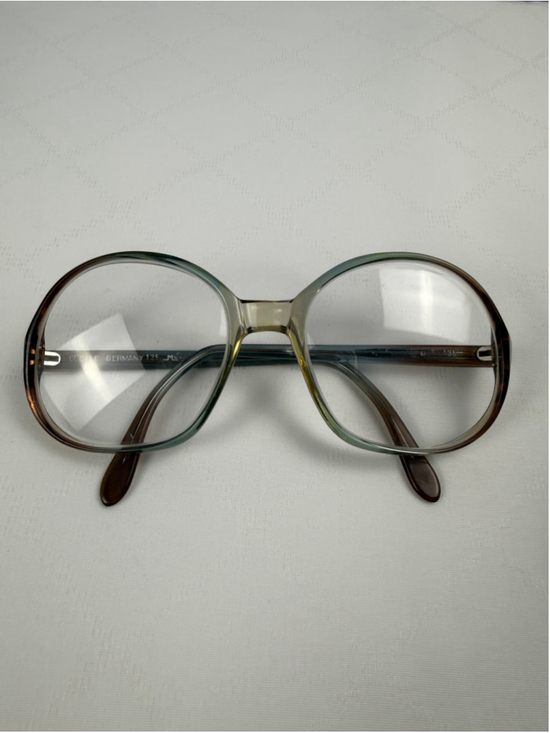 Celine Accessories - Vintage Mundial Celine Brown Green Women Eyeglasses Plastic Frame (frame only)